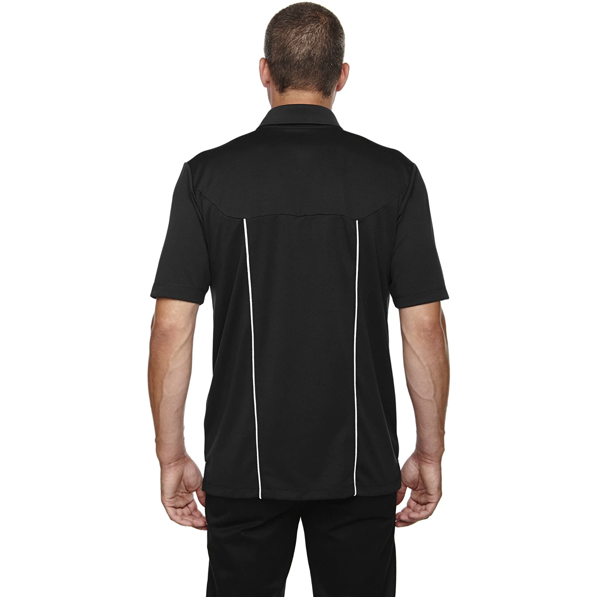 Ashe Xtream Mens Eperformance Tempo Recycled Polyester Performance Textured Polo 
